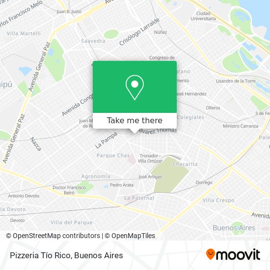 Pizzeria Tío Rico map