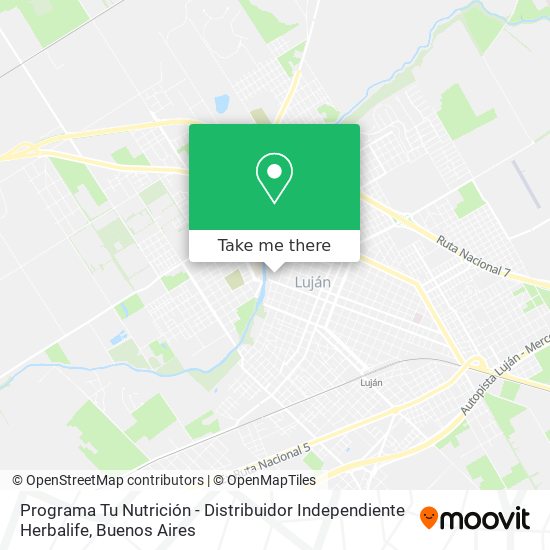Programa Tu Nutrición - Distribuidor Independiente Herbalife map