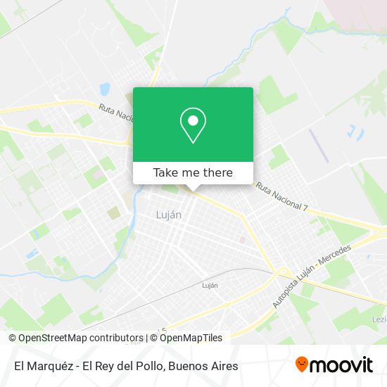 El Marquéz - El Rey del Pollo map