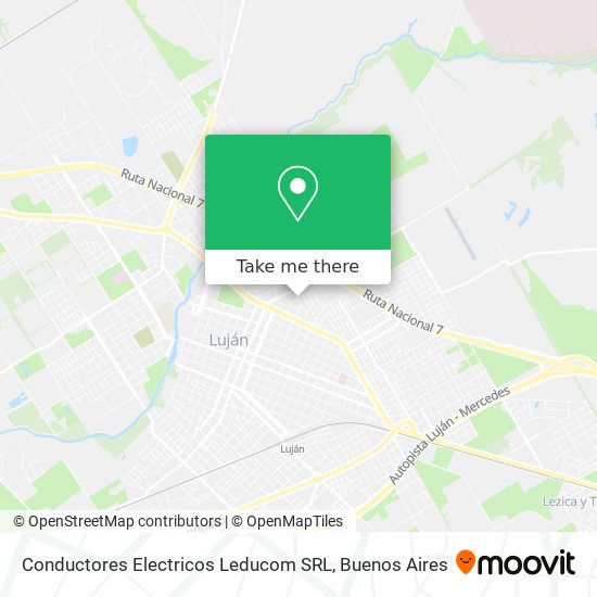 Conductores Electricos Leducom SRL map