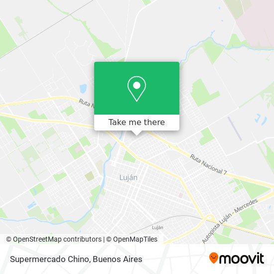 Supermercado Chino map