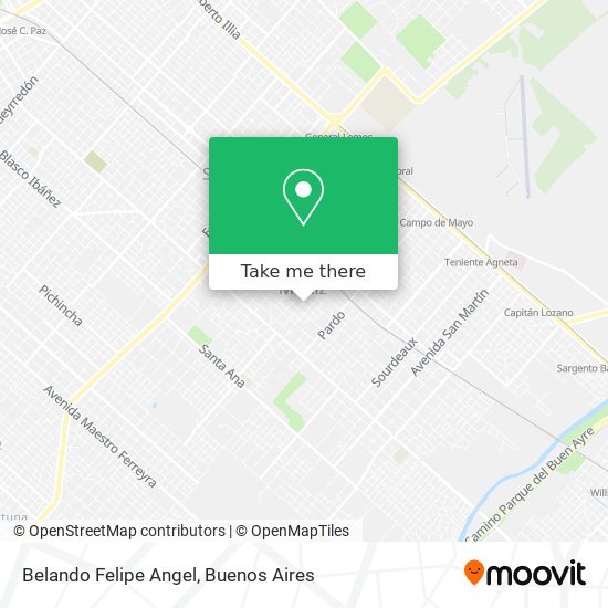 Belando Felipe Angel map