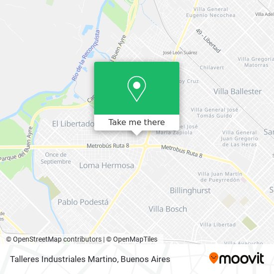 Talleres Industriales Martino map