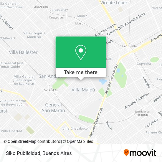 Siko Publicidad map