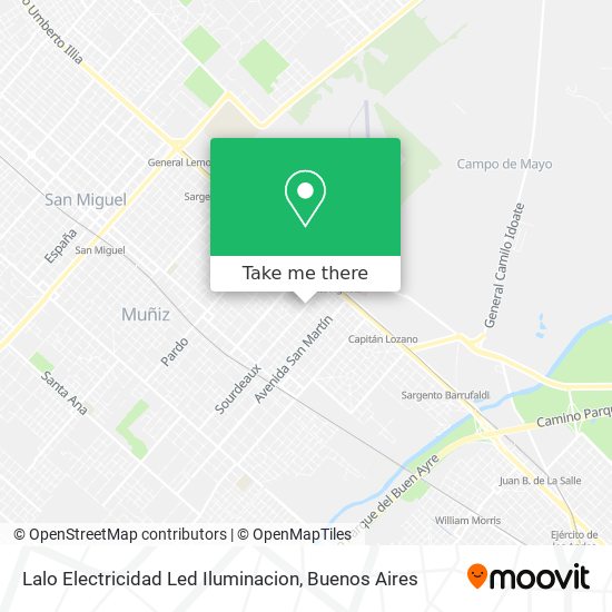 Mapa de Lalo Electricidad Led Iluminacion