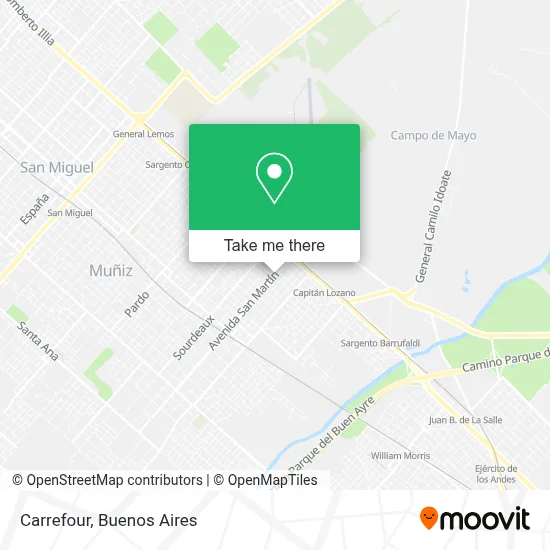 Carrefour map