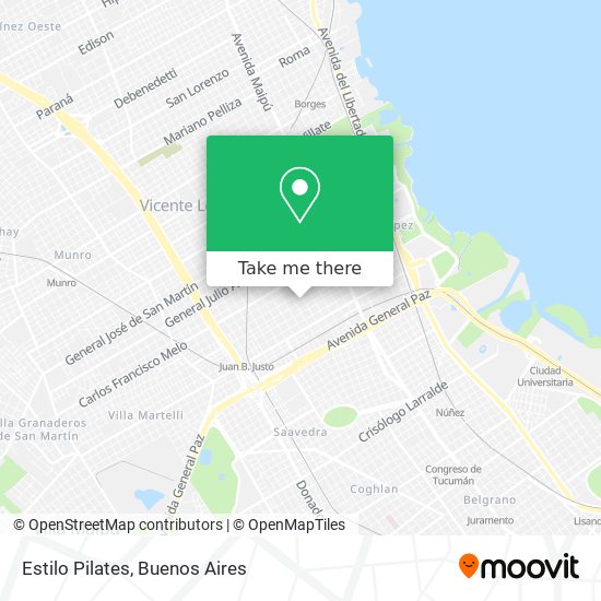 Estilo Pilates map