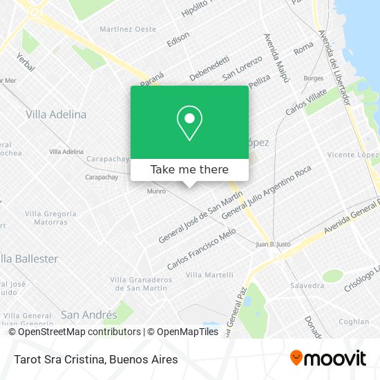 Mapa de Tarot Sra Cristina