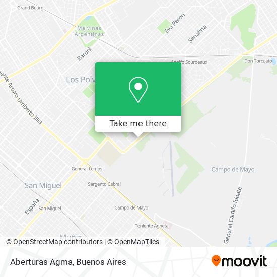 Mapa de Aberturas Agma