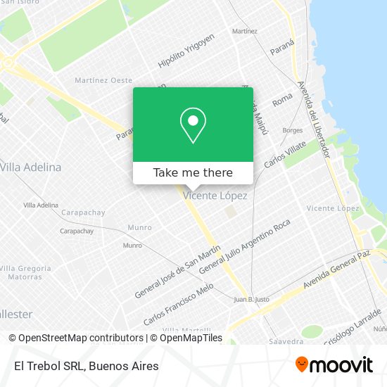 El Trebol SRL map