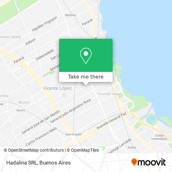 Hadalina SRL map