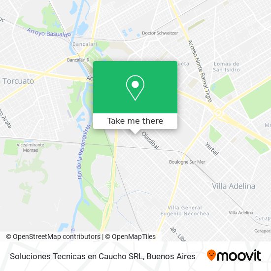 Soluciones Tecnicas en Caucho SRL map