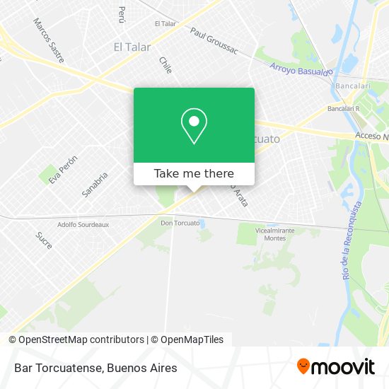 Mapa de Bar Torcuatense