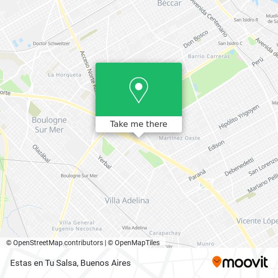 Estas en Tu Salsa map