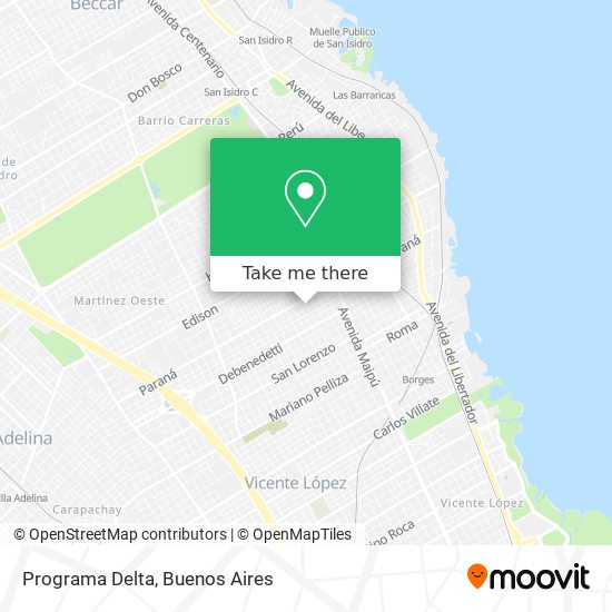 Programa Delta map