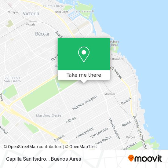 Capilla San Isidro.! map