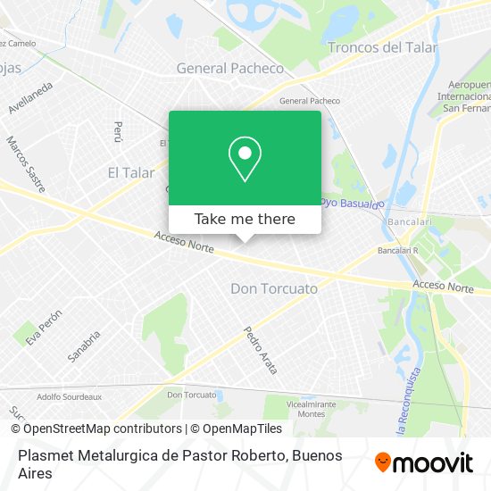 Plasmet Metalurgica de Pastor Roberto map