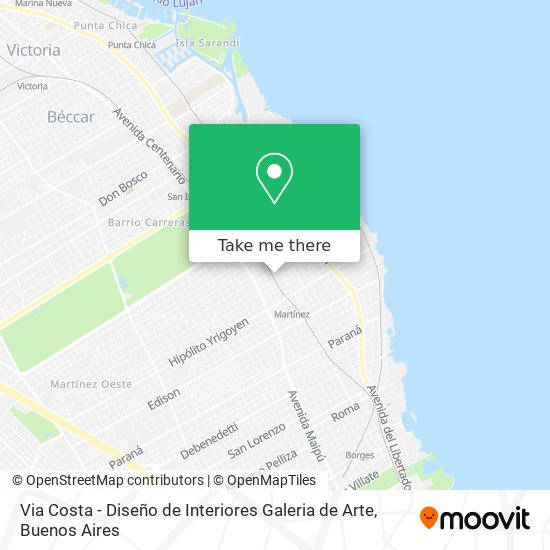 Via Costa - Diseño de Interiores Galeria de Arte map