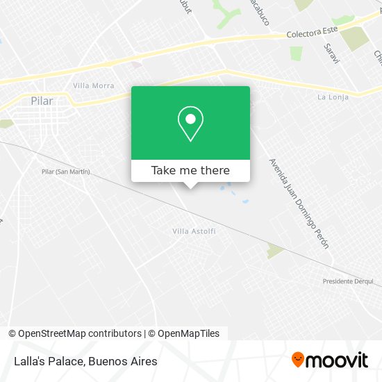 Mapa de Lalla's Palace
