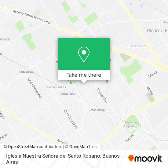 Mapa de Iglesia Nuestra Señora del Santo Rosario