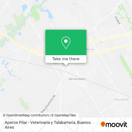 Mapa de Aperos Pilar - Veterinaria y Talabarteria