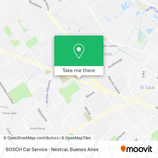 BOSCH Car Service - Nextcar map