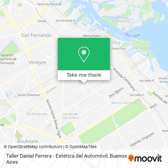 Taller Daniel Ferrera - Estética del Automóvil map