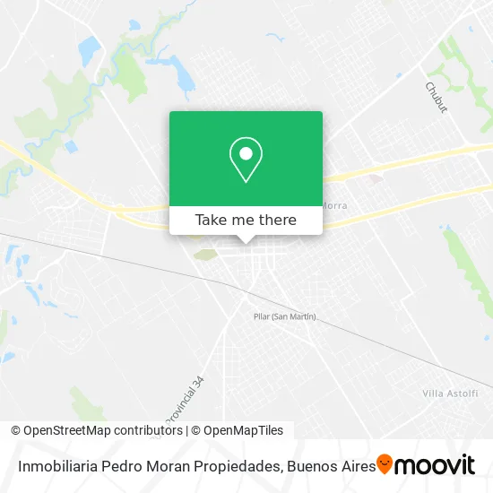 Mapa de Inmobiliaria Pedro Moran Propiedades