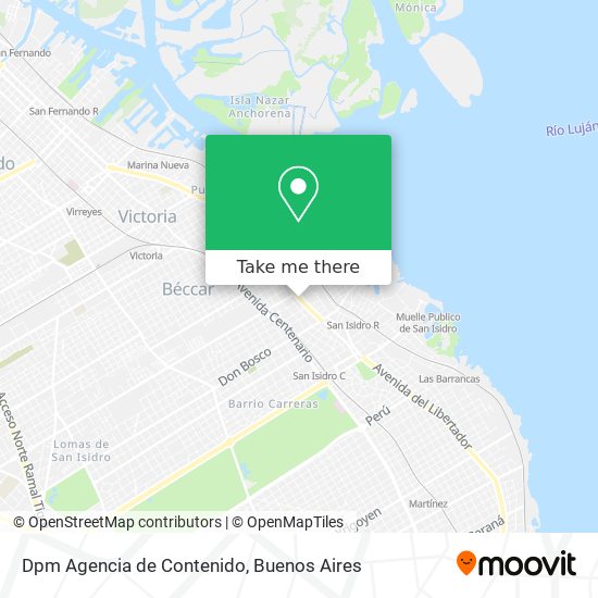 Dpm Agencia de Contenido map