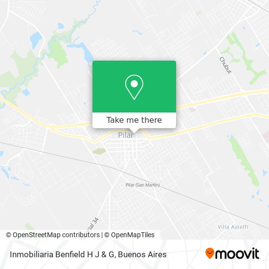 Mapa de Inmobiliaria Benfield H J & G