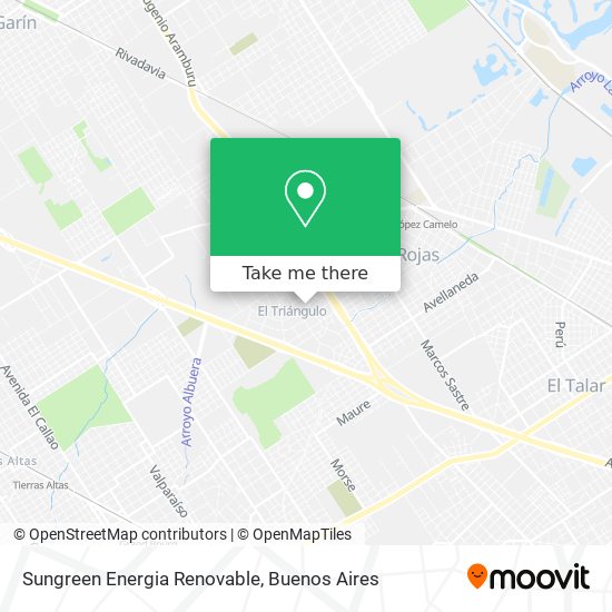 Mapa de Sungreen Energia Renovable