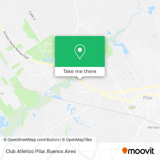 Mapa de Club Atletico Pilar