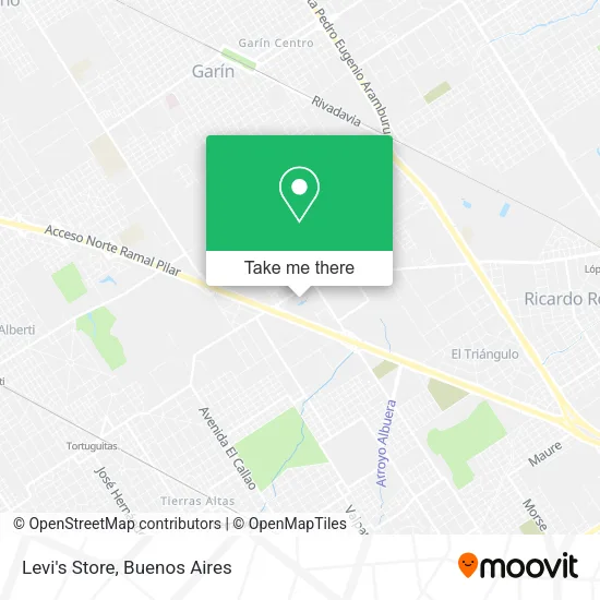 Mapa de Levi's Store