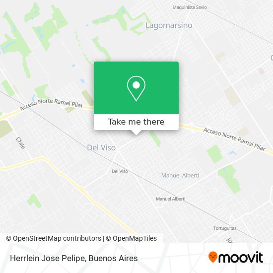 Mapa de Herrlein Jose Pelipe