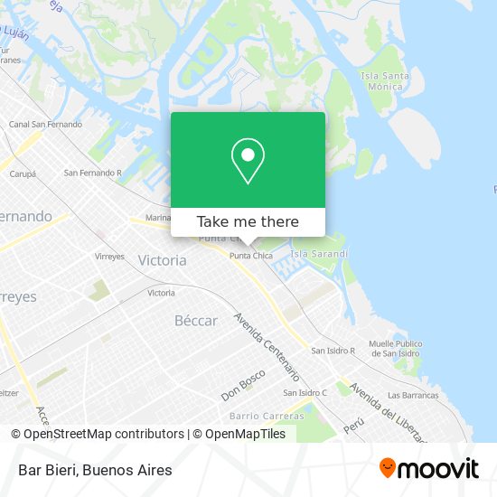 Mapa de Bar Bieri