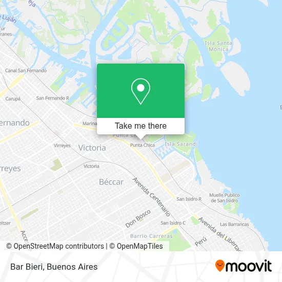 Bar Bieri map