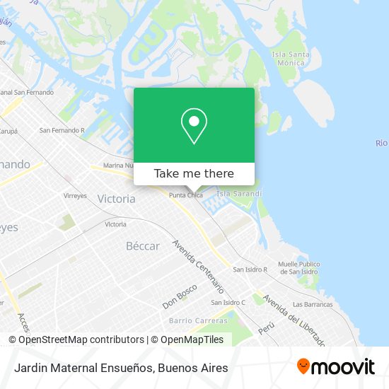 Jardin Maternal Ensueños map