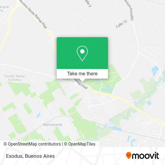 Exodus map