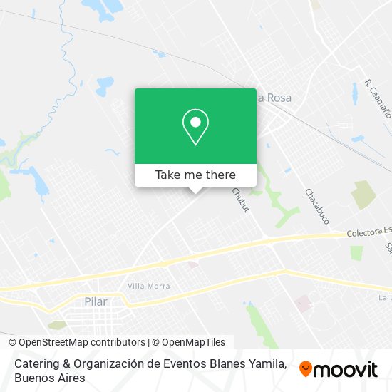 Catering & Organización de Eventos Blanes Yamila map