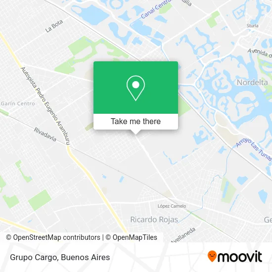 Mapa de Grupo Cargo