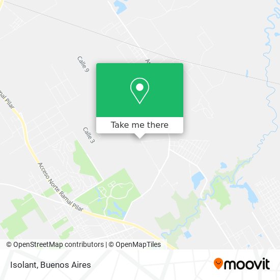 Mapa de Isolant