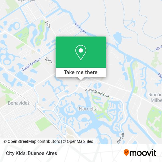 Mapa de City Kids