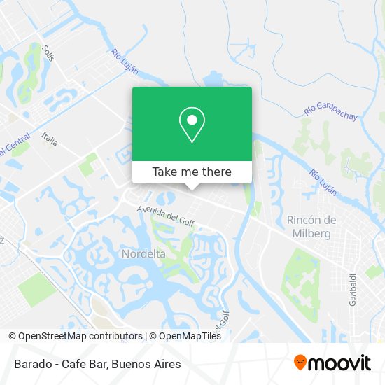 Mapa de Barado - Cafe Bar