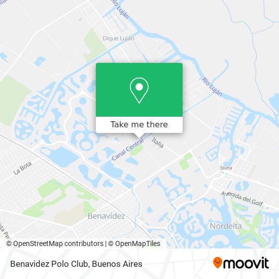 Benavidez Polo Club map
