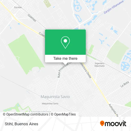 Mapa de Stihl