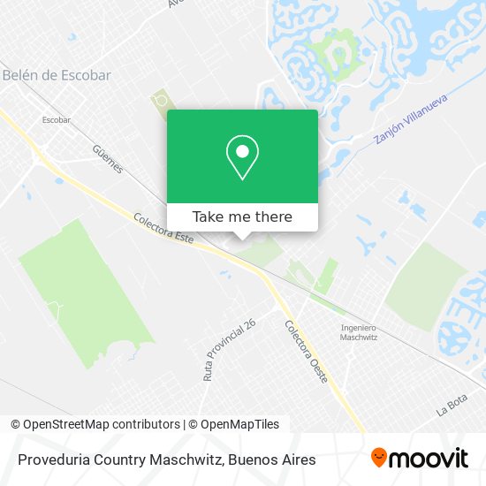 Proveduria Country Maschwitz map
