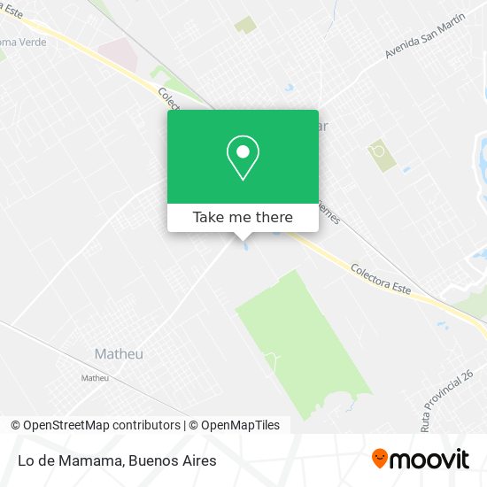 Lo de Mamama map