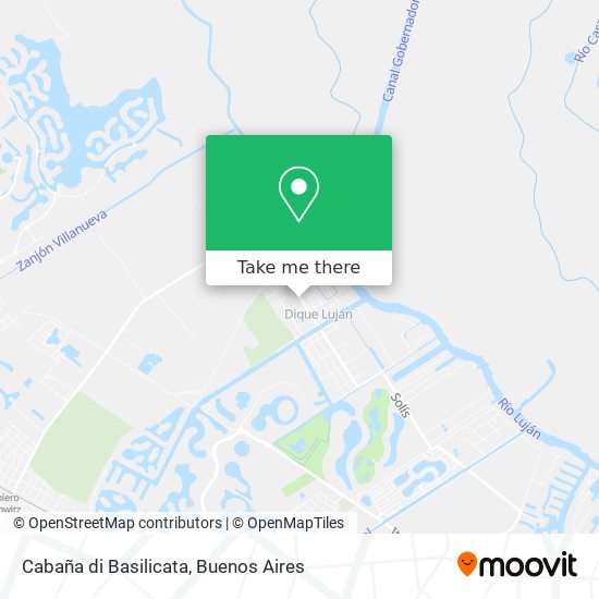 Mapa de Cabaña di Basilicata
