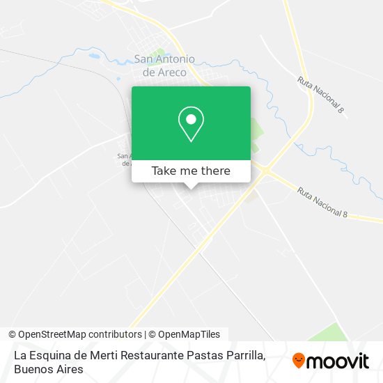 La Esquina de Merti Restaurante Pastas Parrilla map