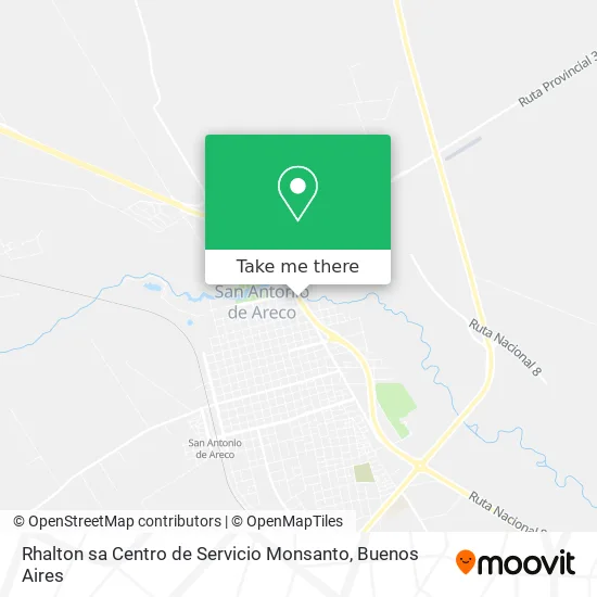 Rhalton sa Centro de Servicio Monsanto map